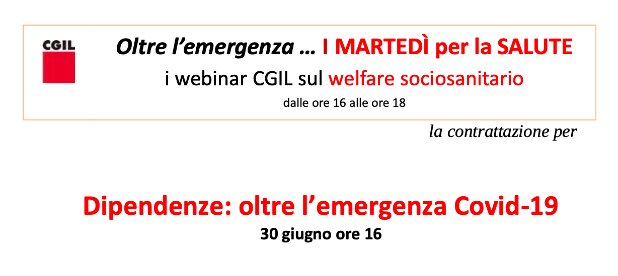 Dipendenze: oltre l’emergenza Covid-19’